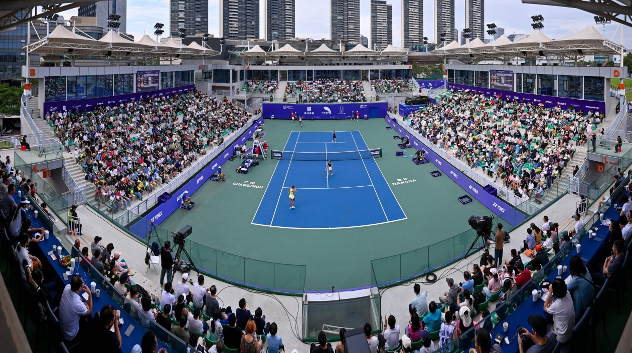打造灣區體育運動新高地 網球熱潮下的廣州南沙何以出圈？