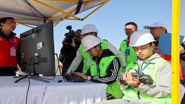 2025數字中國創新大賽低空經濟賽道油田巡檢挑戰賽在慶陽啟動