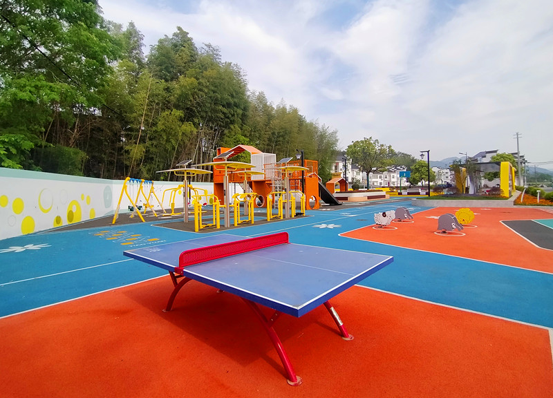 皖休寧縣：「精品村」裏添新景