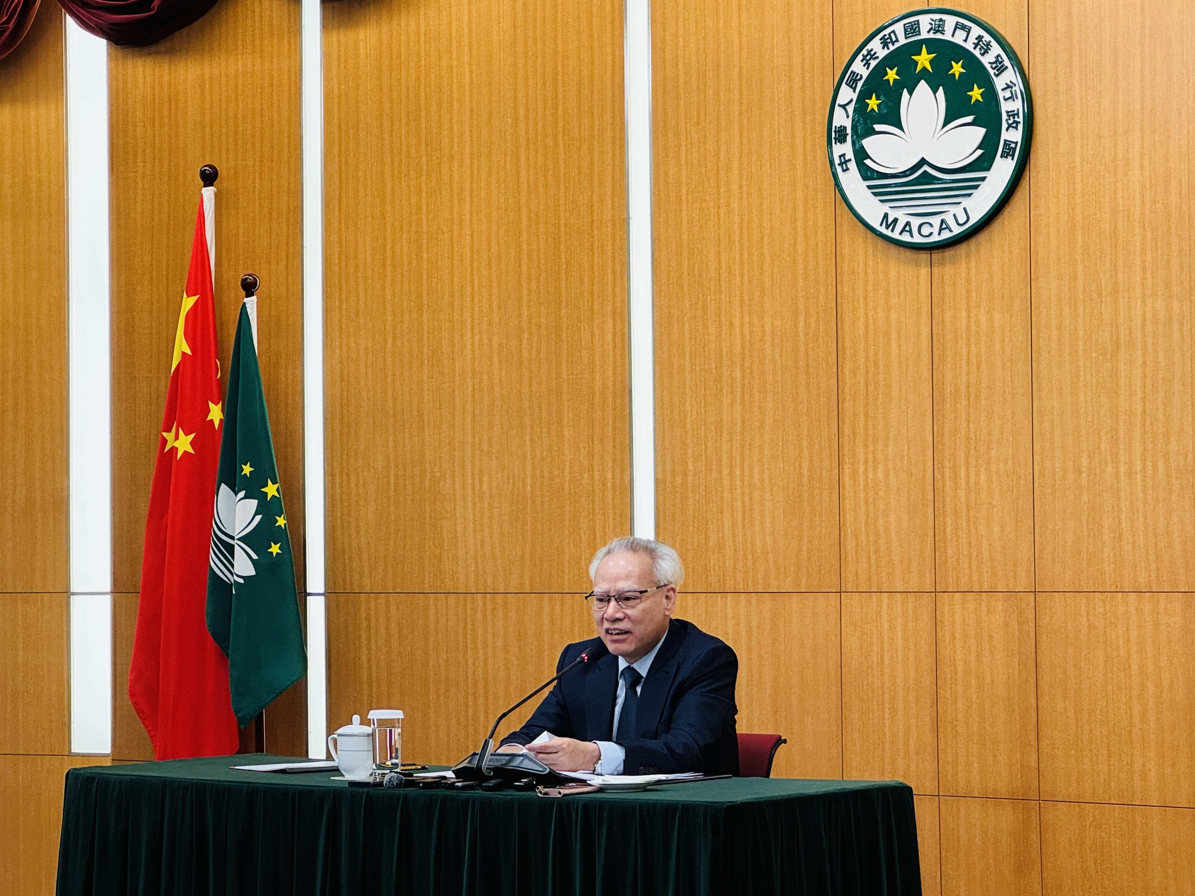 機遇澳門｜岑浩輝：搶抓機遇是更高水平開放的關鍵