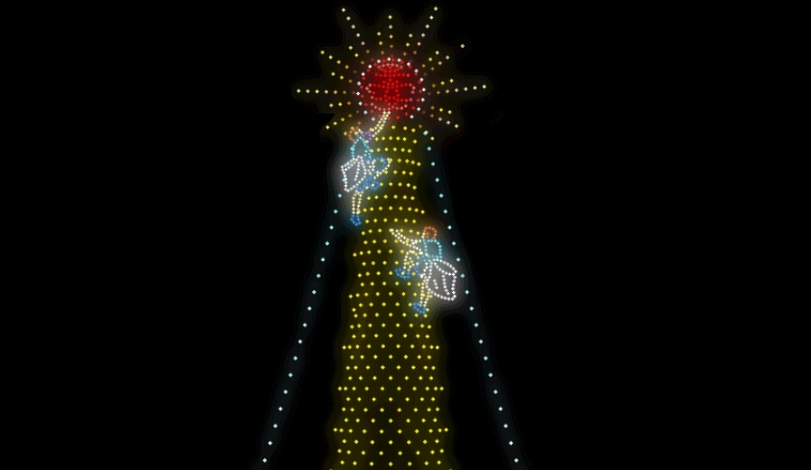 旅發局5·1晚8時舉行無人機表演 呈獻三大非遺節慶主題