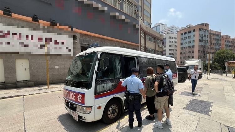 警方新界南打擊黑工 拘捕27名男女