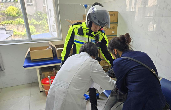 護佑生命通道  皖祁門縣「秒應+」警醫聯動顯實效