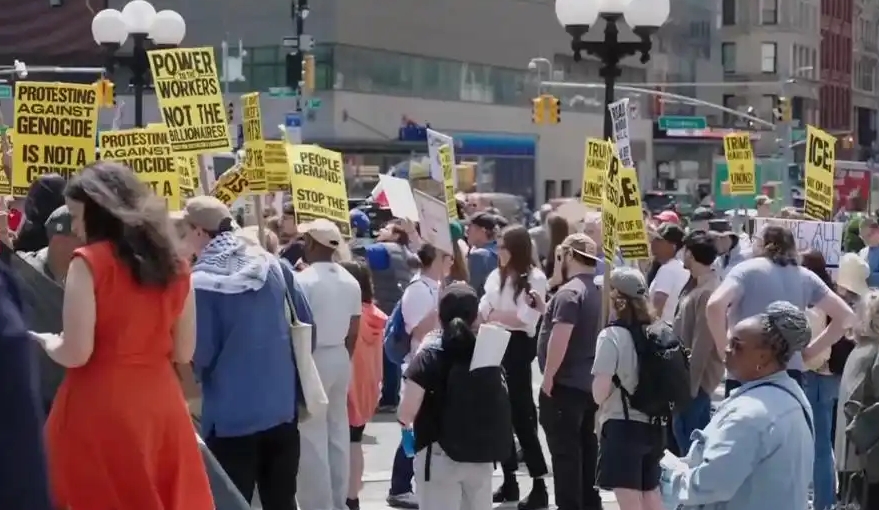 美國多地爆發集會抗議特朗普政府多項政策