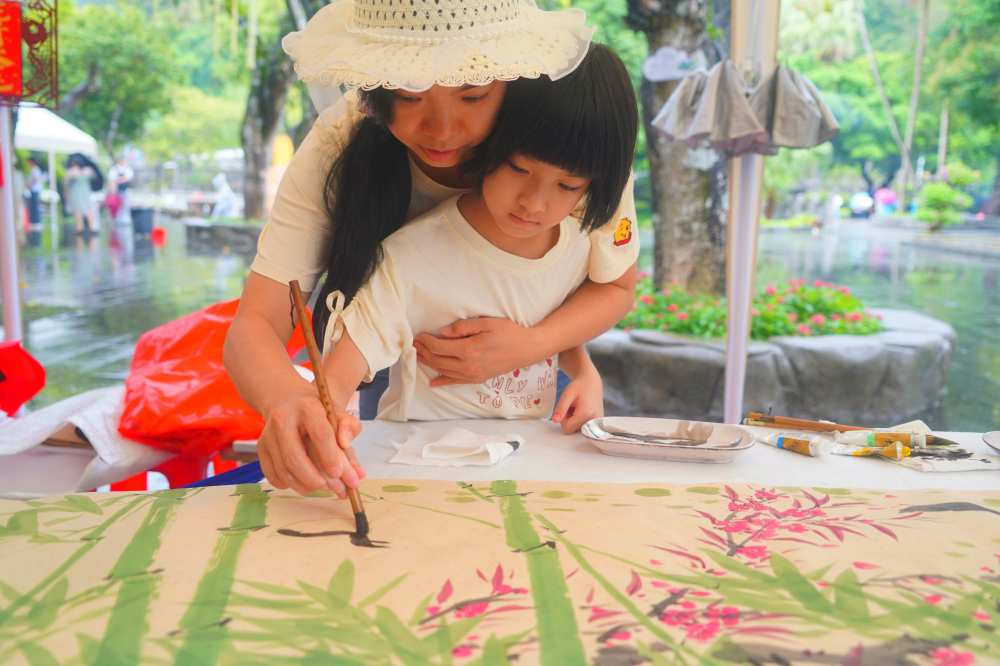 51米山水長卷現身博羅羅浮山景區