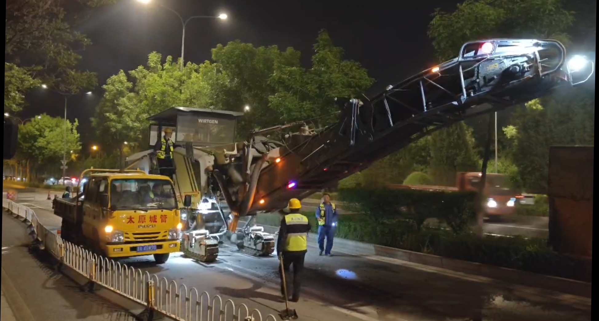 山西太原市政「一體化」作業 精準養護道路病害