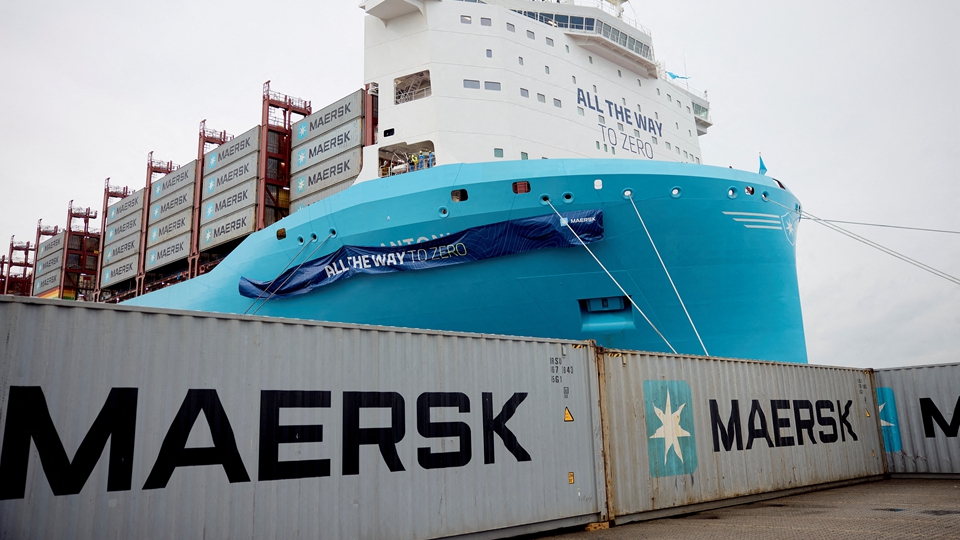 關稅令不確定性大增 馬士基下調全球貨櫃貿易預測 中美貿易量恐大減四成