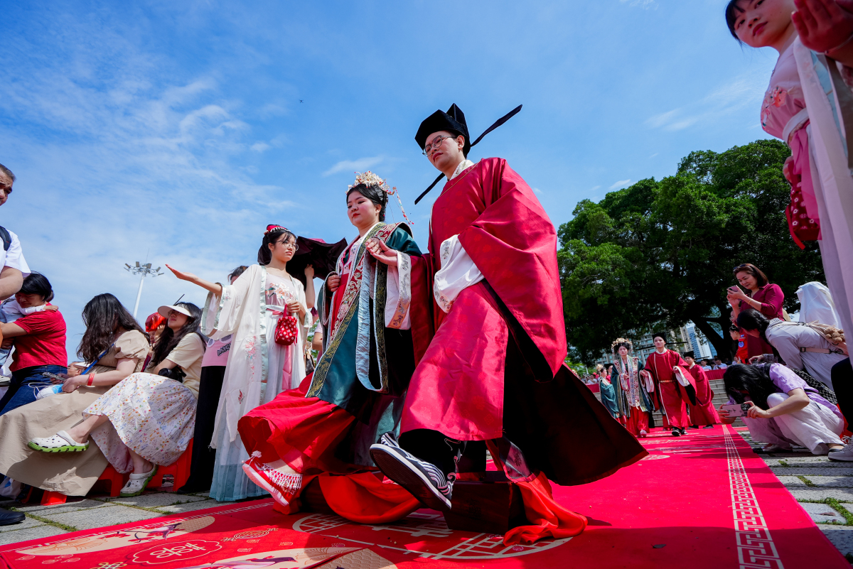 高甜浪漫刷屏！惠州百對新人參加宋式集體婚禮