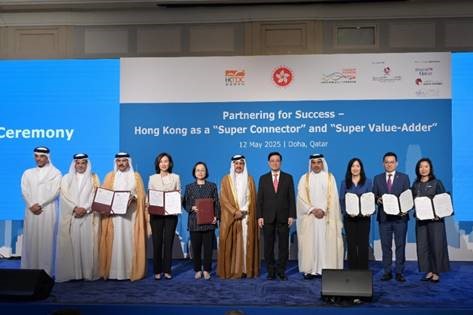 工總隨特區商貿代表團訪卡塔爾 與卡塔爾工商會交換合作備忘錄