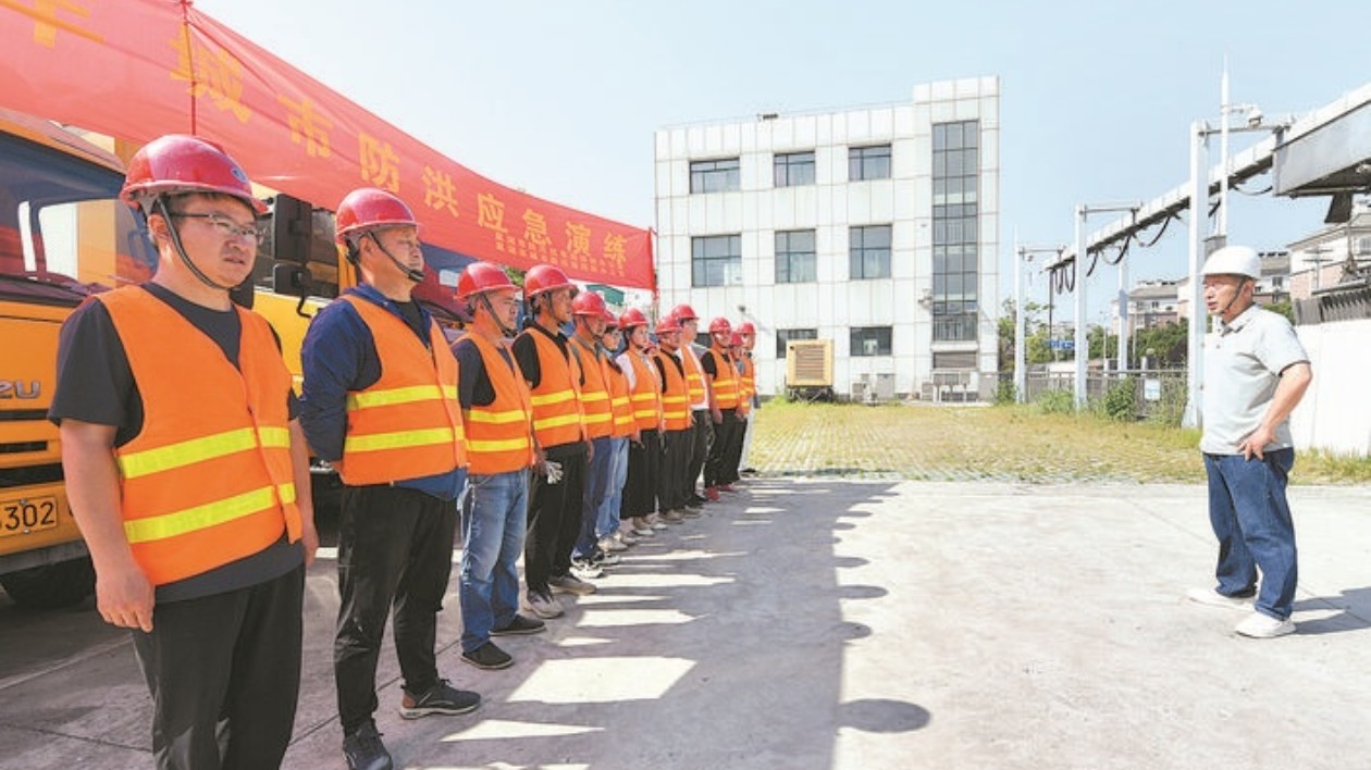 安徽巢湖：築牢防汛「安全堤」