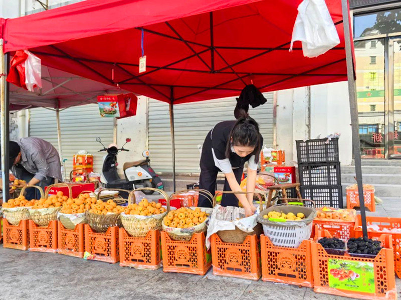 皖屯溪區：季節性水果自產自銷臨時銷售點開放