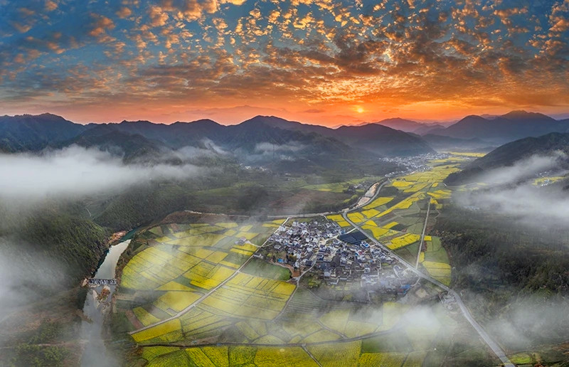 皖黟縣宏潭：深化「生態+文旅」融合  和美鄉村綻新顏