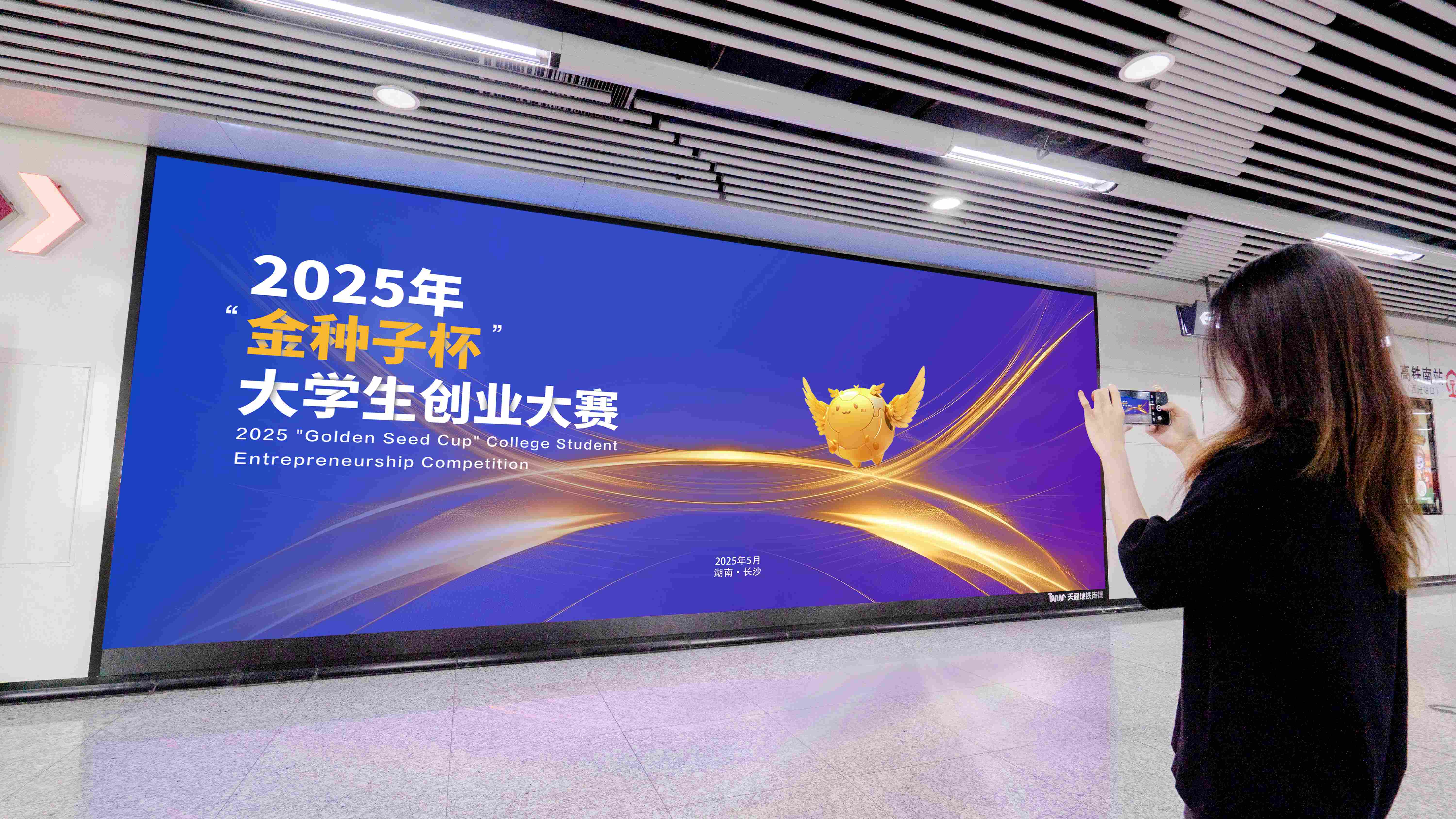 2025年「金種子杯」大學生創業大賽決賽在長沙舉行