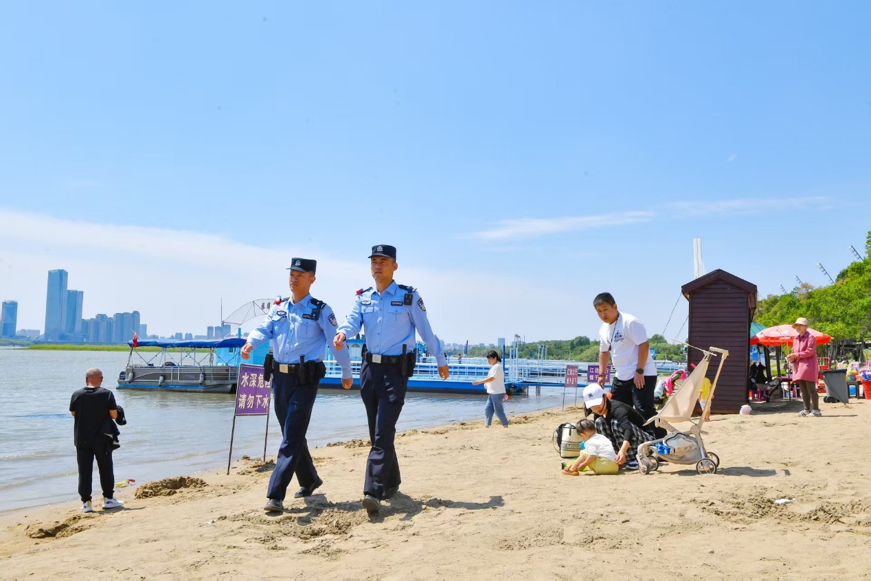 哈爾濱松北公安：靶向施策 織密松花江水域安全防護網
