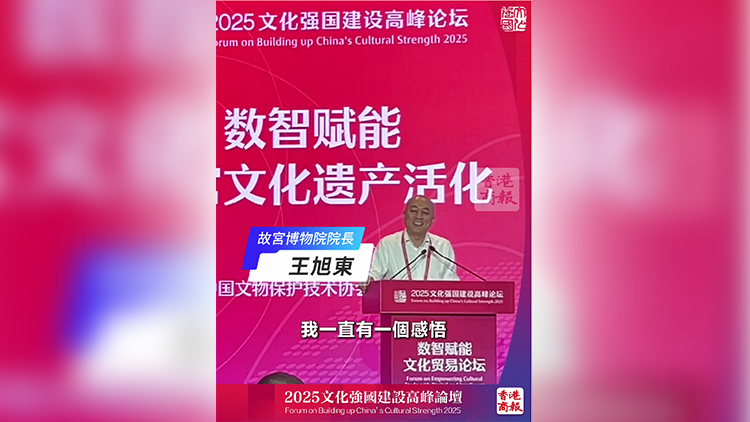有片｜故宮博物院院長王旭東：博物館要在數字時代理性前行