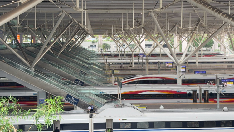 端午假期廣深港高鐵跨境客流預計超50萬人次 多項服務助力便捷出行