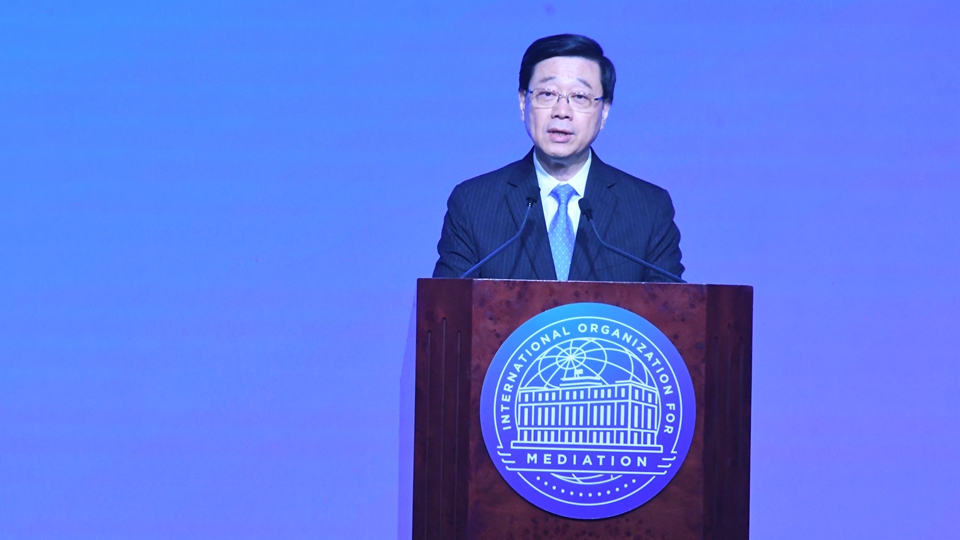 李家超：保護主義威脅國際貿易秩序 冀國際調解院為隔閡分化撥亂反正