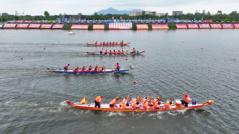 千帆競發黃江畔！「正升杯」2025汕尾龍舟賽激情啟航
