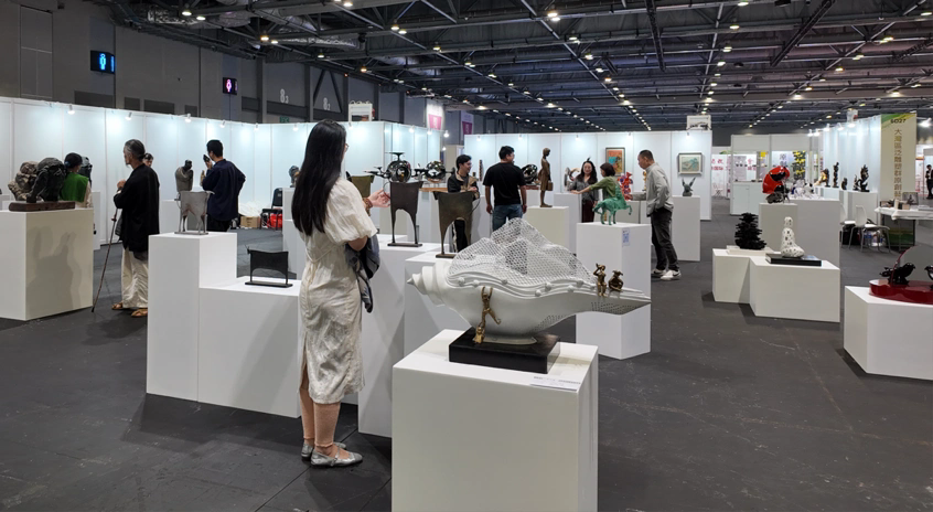 大灣區泛雕塑群原創藝術作品展亮相香港