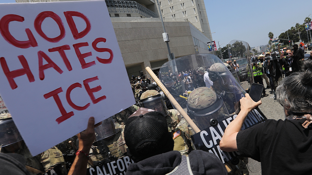 洛杉磯警方：市中心集會全列非法