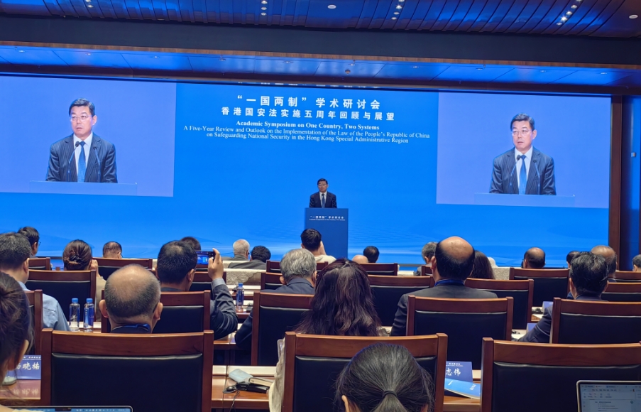 王振民：香港國安法是「最溫和」的靶向治療 為普通法國家和地區樹立了典範