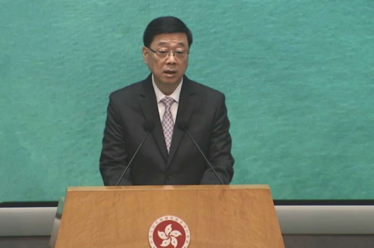 李家超：新一份施政報告將提早9月公布 公眾諮詢下周一展開