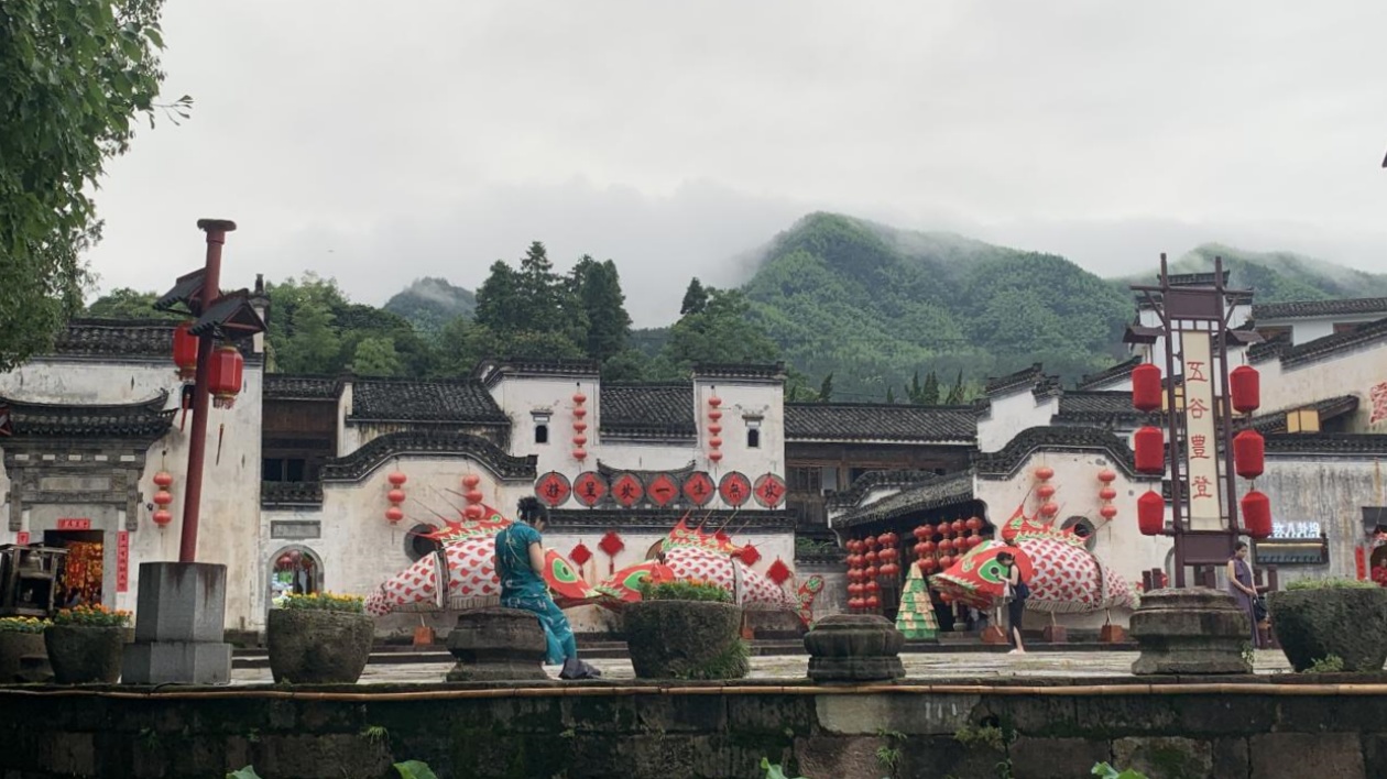 「好運蓮蓮」「荷」你邂逅  皖徽州呈坎超出片的夏日盛景即將「上映」