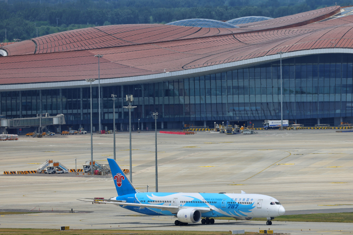 有片︱南航北京大興至杜尚別航線正式開通