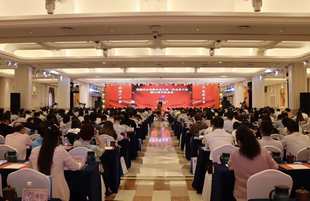 蕪湖市企聯二十周年慶：政商攜手 共譜省域副中心新篇