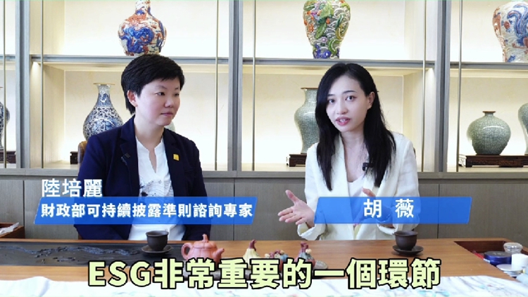 有片｜財政部可持續披露准則諮詢專家陸培麗：福建可整合港台優勢打造ESG樣本