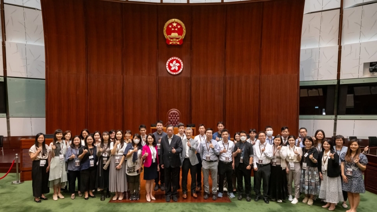 立法會舉行教師培訓日 梁君彥介紹最新AI應用