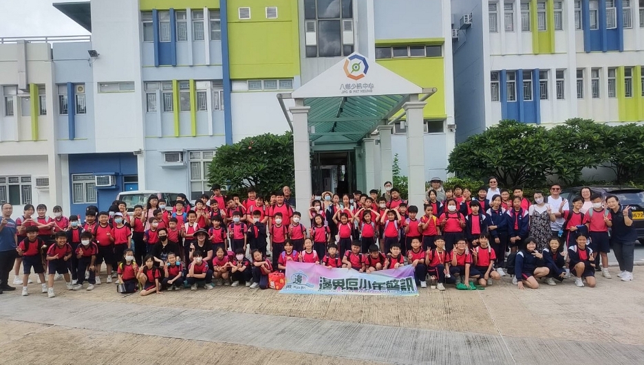 百名少訊會員八鄉參加歷奇訓練營 學習守法意識