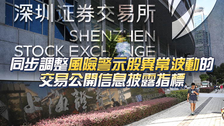 滬深交易所擬調整主板風險警示股漲跌幅至10%