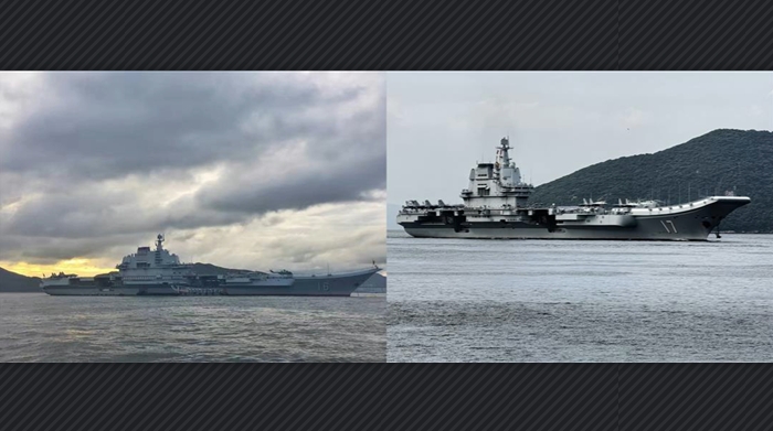 多圖丨2017年遼寧艦訪港VS2025年山東艦訪港