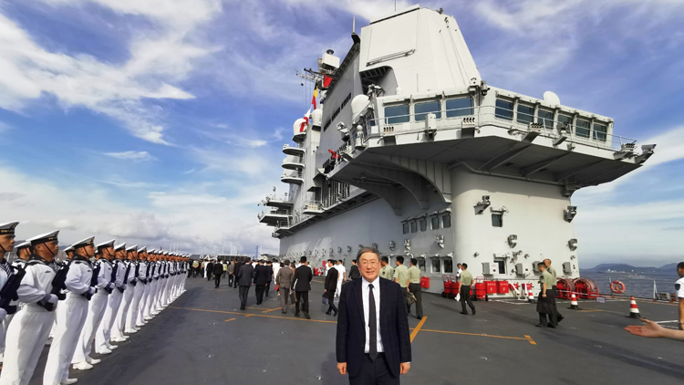 卓永興：山東艦訪港 香港與有榮焉