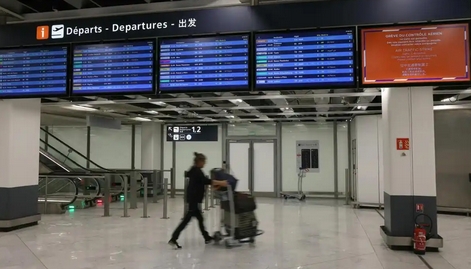法國空管人員罷工 全法民航運輸面臨嚴重影響