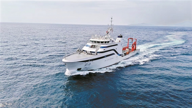 廣州造「同濟」號正式交付 為我國首艘海洋級智能科考船