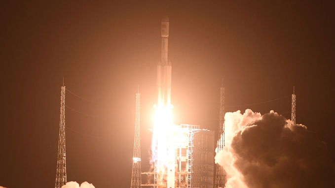 天舟九號成功對接空間站