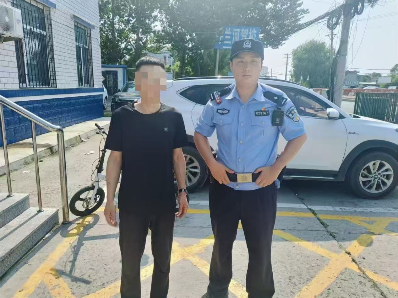 循跡暖心 冰城公安溫情救助護歸途