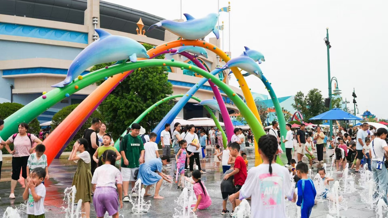 海洋納涼「妙招」頻出  鄭州海昌海洋公園花式避暑打造清涼勝地