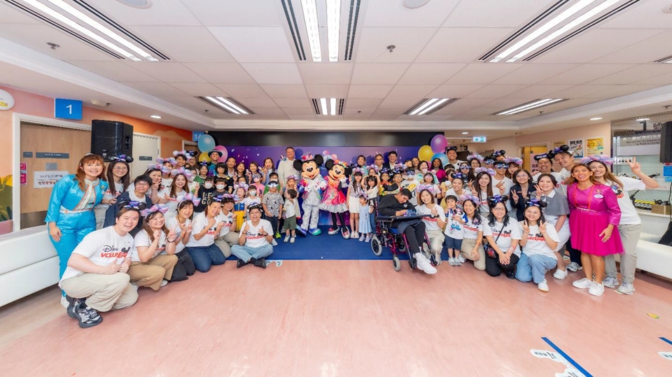 香港迪士尼捐逾500萬 支援病童及青年發展
