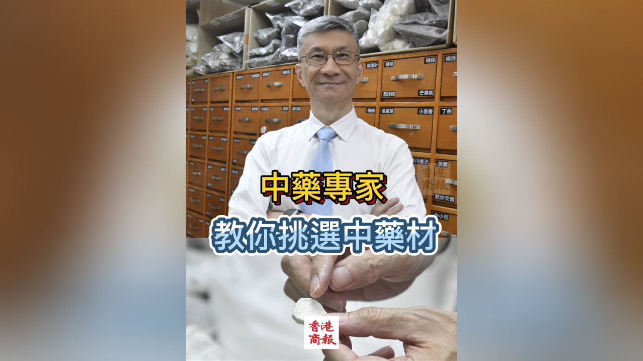 有片丨中藥專家教你挑選中藥材