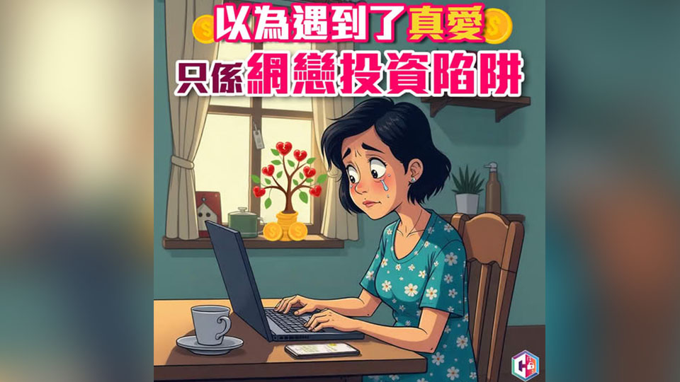 過去2周警方接逾50宗網上情緣騙案 損失超過1600萬元