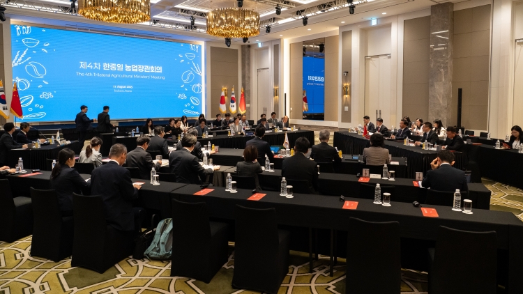 中日韓農業部長會議在韓國召開