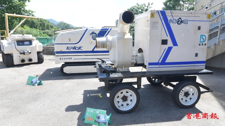 有片 | 渠務署購置多3部「龍吸水」 最快本周投入服務