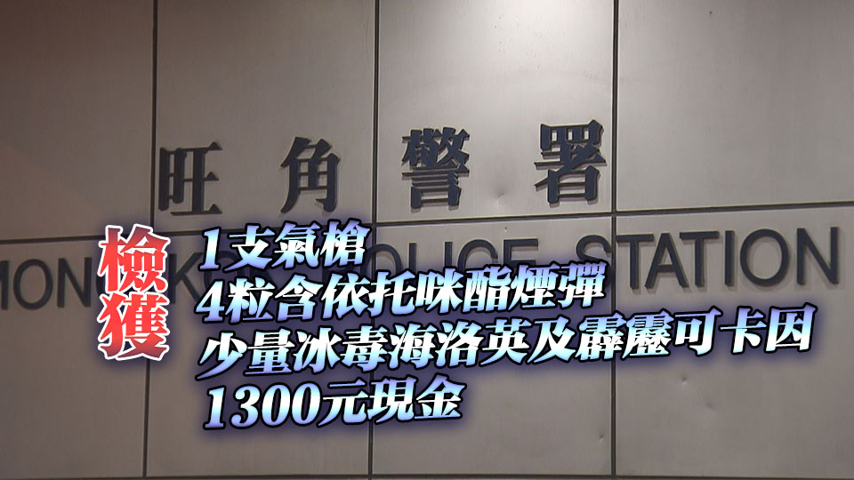 警方旺角展開反罪惡行動 拘捕15人檢值5.6萬元毒品