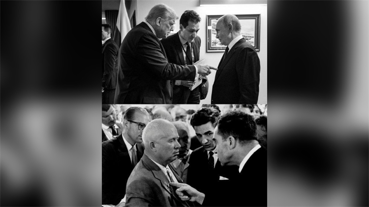 美媒稱特朗普發與普京合影秀強硬