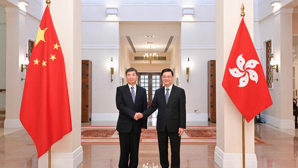 李家超與福建省委書記周祖翼會面 加強閩港兩科研合作