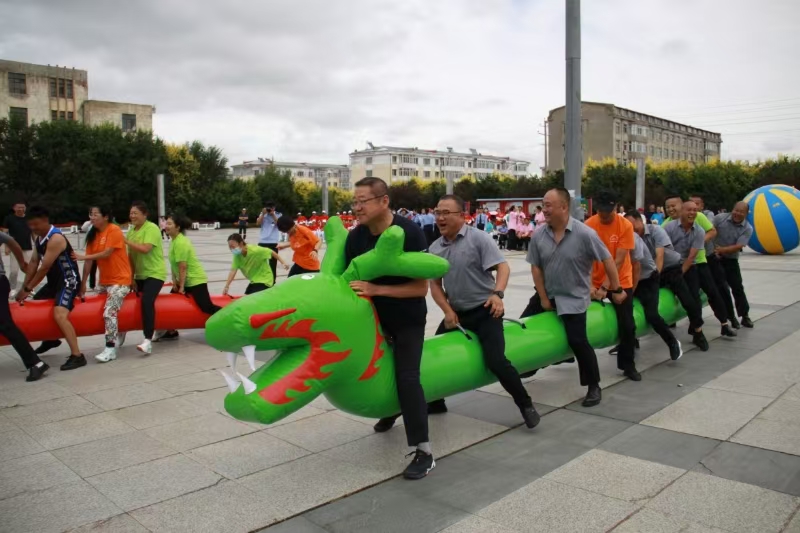 黑龍江雙鴨山監獄舉辦紀念抗戰勝利80周年民警職工運動會