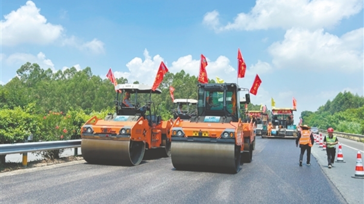 江肇高速40公里路段「翻新」 預計10月底完工